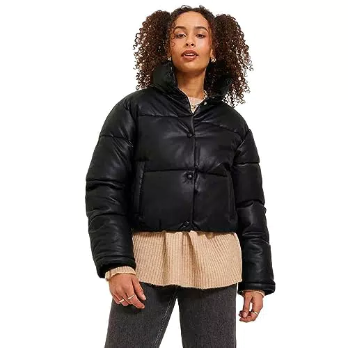 Jack & Jones Jxbreezy Faux Leather Short Jacket für Damen
