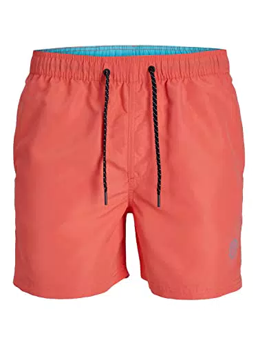 JACK & JONES Herren Badehose JPSTFIJI JJSWIM SOLID - Größen S-XXL