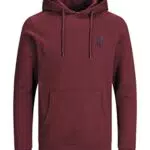 Jack & Jones Herren JJEBASIC Logo Sweat Hoodie