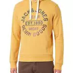 JACK & JONES Herren Jjmikk Sweat Hood Kapuzenpullover