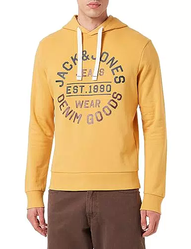 JACK & JONES Herren Jjmikk Sweat Hood Kapuzenpullover