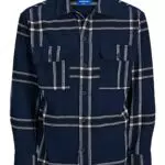 Jack & Jones JORBLAFRI Check Overshirt Langarm für Herren