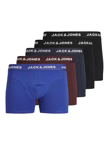 JACK&JONES Basic Trunks Boxershorts mit Logo Print