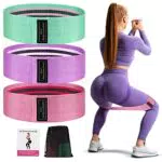 JATEKA Fitnessbänder Set – Widerstandsband für Bein- und Hüfttraining