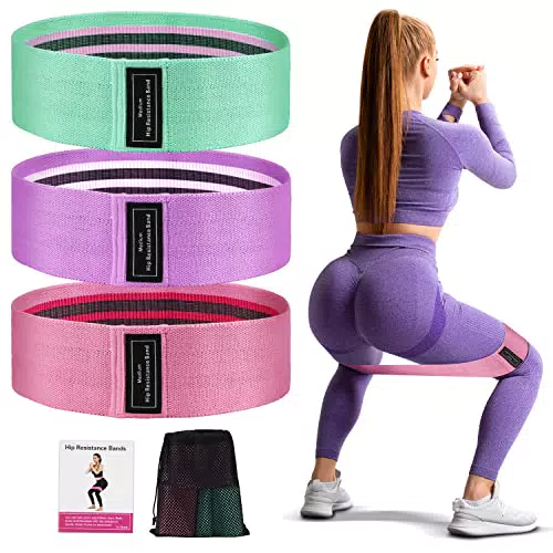 JATEKA Fitnessbänder Set – Widerstandsband für Bein- und Hüfttraining