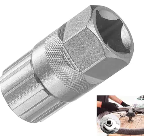 Jushion Zahnkranzabzieher für Fahrrad Kassette und Freilauf Werkzeug