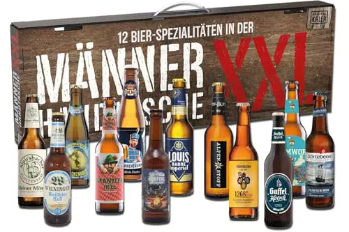 Kalea XXL Männerhandtasche – Biergeschenke für Bierliebhaber zu Weihnachten