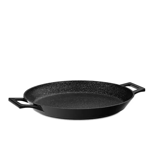 Kela Grill- und Paellapfanne Stella Nova, Ø 36 cm, Aluguss, antihaftbeschichtet