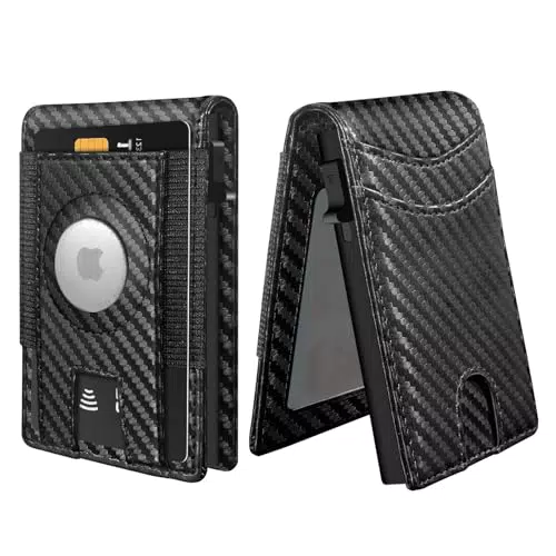 Kidcia Airtag Wallet – Slim RFID Blocker Portemonnaie für Herren
