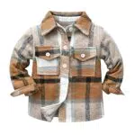 Baby Flanell Hemd für Jungen – Langarm Kariertes Shirt für festliche Anlässe