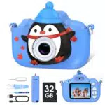 DIAMOOKY Kinderkamera 1080P HD mit 2,0 Zoll Bildschirm für 3-12 Jahre