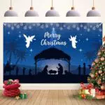 Koliphy Weihnachtsbanner – Dekoration für drinnen und draußen zur Weihnachtsfeier