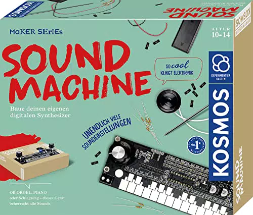 Kosmos Sound Machine Experimentierkasten für Kinder ab 10 Jahren – Digitalen Synthesizer bauen