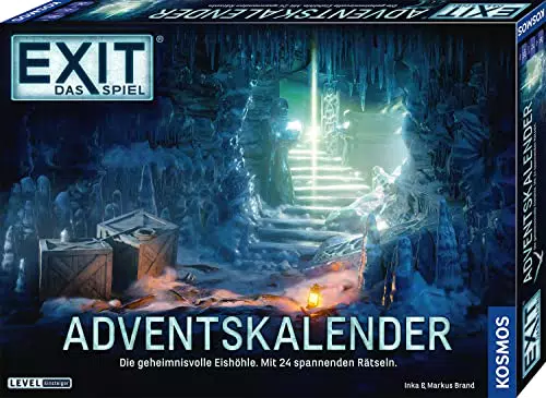 KOSMOS EXIT® Adventskalender: Die geheimnisvolle Eishöhle für spannende Rätsel