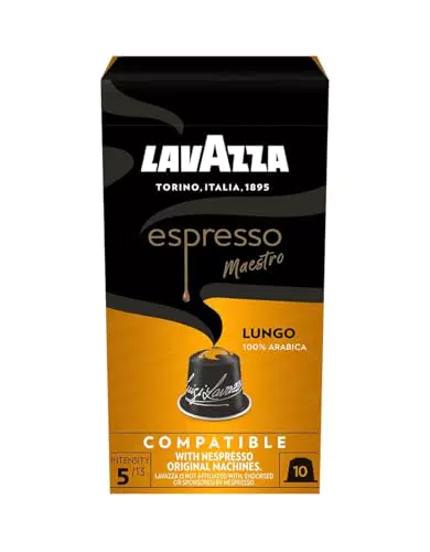 Lavazza Espresso Lungo – Floraler und aromatischer Kaffeegenuss für Nespresso