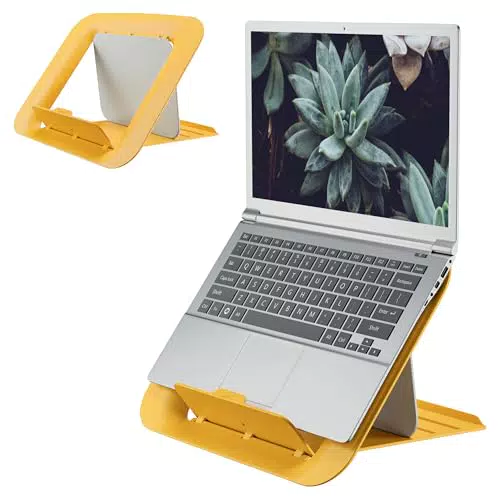 Leitz Höhenverstellbarer Laptopständer für 13“-15“ Notebooks, Ergo Cosy Serie