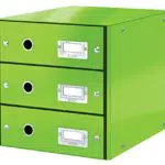 Leitz Schubladenset Click & Store, 3 Schubladen, 286 x 282 x 358 mm
