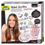Lena Bastelset Metallschmuck mit Kristallsteinen für Kinder ab 8 Jahren