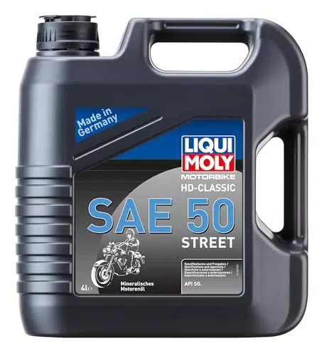 LIQUI MOLY Motorbike HD-Classic SAE 50 Motorrad Motoröl 4L