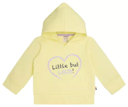 loud + proud Hoodie mit Druckmotiv aus Bio-Baumwolle, GOTS-zertifiziert