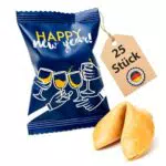 Lucky Treats Silvester Glückskekse - Vegan mit Salted Caramel Geschmack