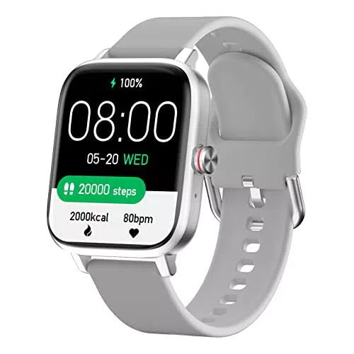 Luoba Smartwatch mit Telefonfunktion und Fitness Tracker für iOS und Android