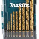 Makita D-72849 HSS-TiN Metallbohrer Ø 1-10 mm, Titan-Nitrid beschichtet, DIN 338