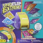 Mattel Games UNO Extreme Kartenspiel für die ganze Familie - Kartenwerfer inklusive