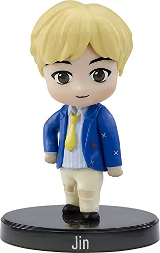 Mattel BTS Mini Vinyl Figur Jin - K-Pop Sammelfigur für Fans