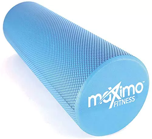 Maximo Faszienrolle für Rücken und Beine – Mittel-Harte Massagerolle für Yoga und Pilates