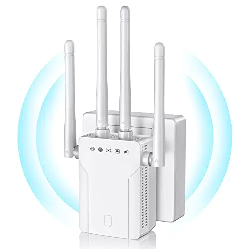 MEETOWN WLAN Verstärker Ultraxtendex WiFi Repeater mit LAN Anschluss 300 Mbit/s