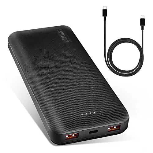 Miady Power Bank 24000mAh PD 20W QC3.0 USB C Schnelles Aufladen für iPhone, Samsung, Tablet