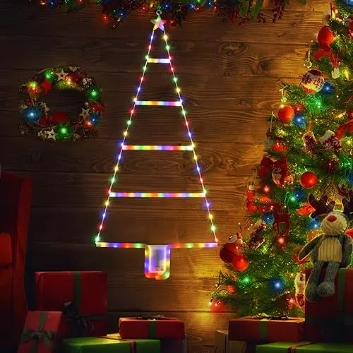 Moxled LED Weihnachtsbeleuchtung Außen mit Timer und 8 Modi, wasserdicht