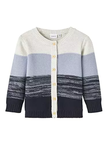 NAME IT Baby Jungen Strickjacke NBMTASIMON LS Knit Card - Laurel Wreath