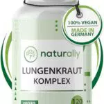 Lungenkraut Kapseln mit Eukalyptus, Thymian, Ingwer und Vitamin B2 - vegan