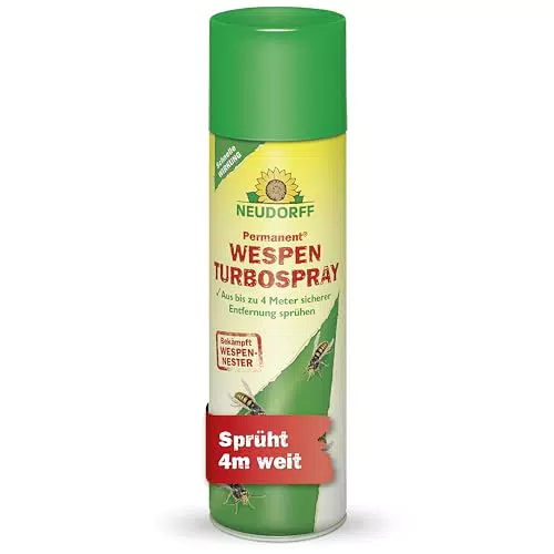 Neudorff WespenTURBOSpray – Effektives Wespenspray mit Turbo-Sprüher