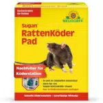 Neudorff Rattenköder-Pad – Gebrauchsfertige Portionsköder für effektive Rattenbekämpfung