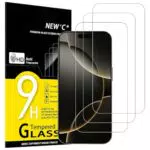 NEW'C Panzer Schutzglas für iPhone 16 Pro Max, 9H Härte, HD Ultra-klar
