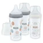 NUK Perfect Match Babyflaschenset | Ab 3 Monate | Anti-Colic | BPA-frei