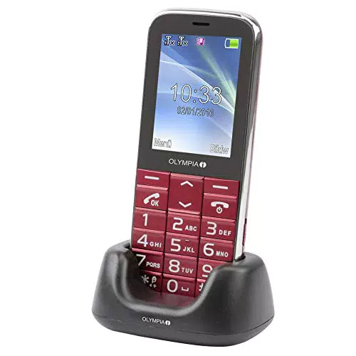 Olympia Joy II Seniorenhandy mit großen Tasten und 2,4" Farbdisplay