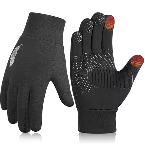 OOPOR Winterhandschuhe Kinder - Touchscreen Fahrradhandschuhe für Outdoor Sport