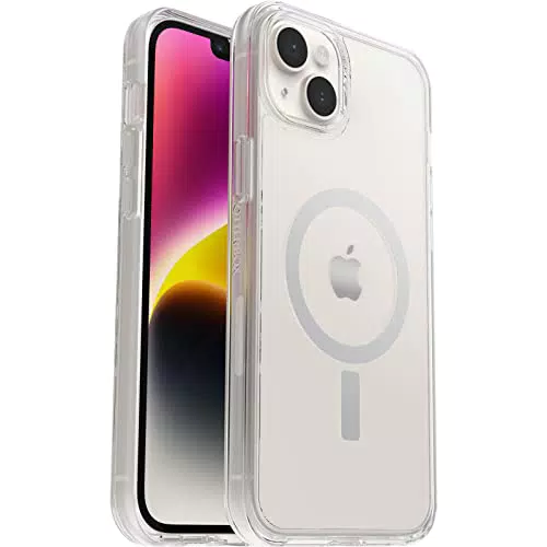 OtterBox Symmetry+ transparente Hülle für iPhone 14 Pro Max für MagSafe