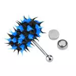 PAER Vibrierender Zungenring aus Edelstahl – Piercing Schmuck für Frauen