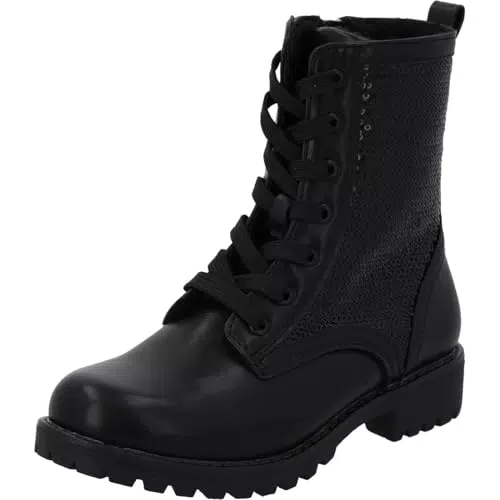 Palado Reylee Stiefeletten für Mädchen – Bequeme Boots aus PU-Leder mit rutschfester Sohle