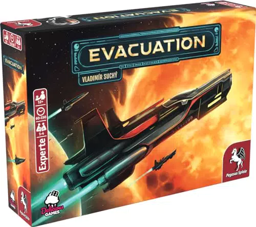Pegasus Spiele Evacuation - Strategisches Brettspiel für spannende Abenteuer