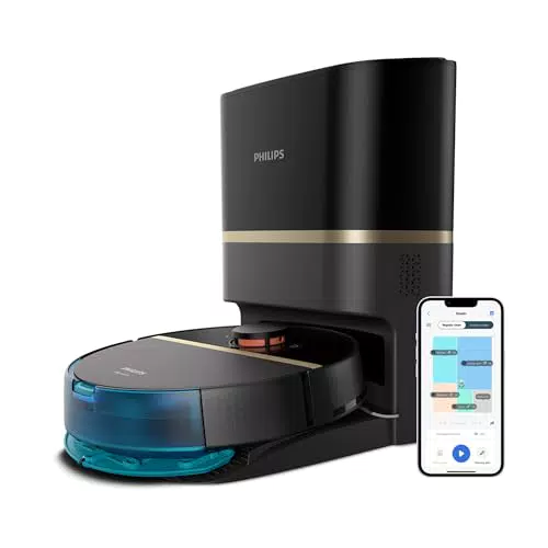 Philips Homerun Serie 7000 Saug-Wischroboter mit Saugstation und LiDAR-Navigation
