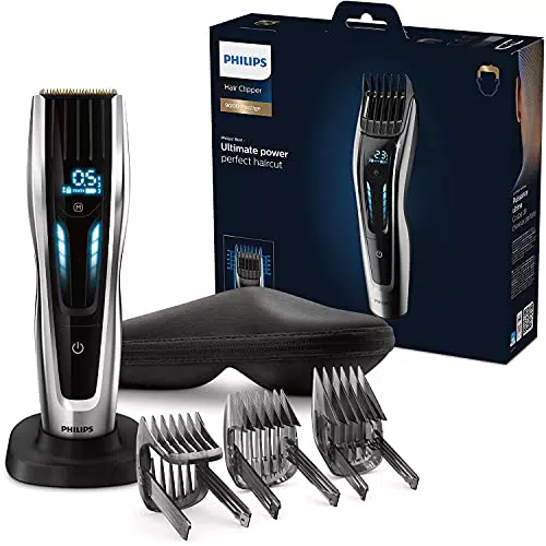 Philips Hair Clipper Serie 9000 Haarschneider mit digitaler Schaltschnittstelle