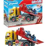 PLAYMOBIL City Life 71429 Abschleppwagen mit Blinklicht für Kinder ab 4 Jahren