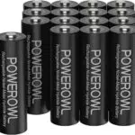 POWEROWL Akku AA 2800mAh Ni-MH Wiederaufladbare Batterien 1.2V
