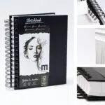 Premium Sketchbook DIN A5 – Robustes Skizzenbuch für Künstler und Designer